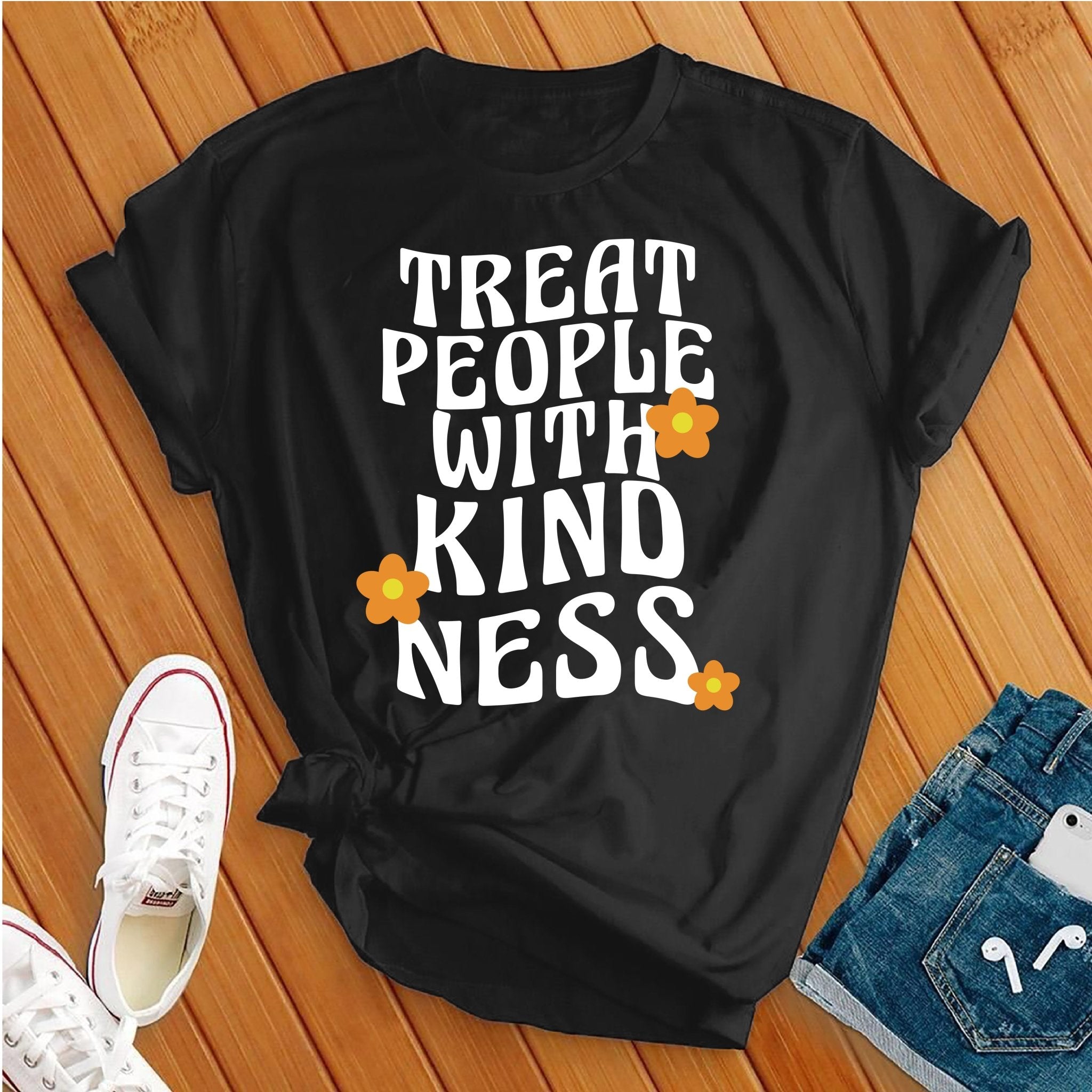 Treat People With Kindness Retro Tee - Love Tees