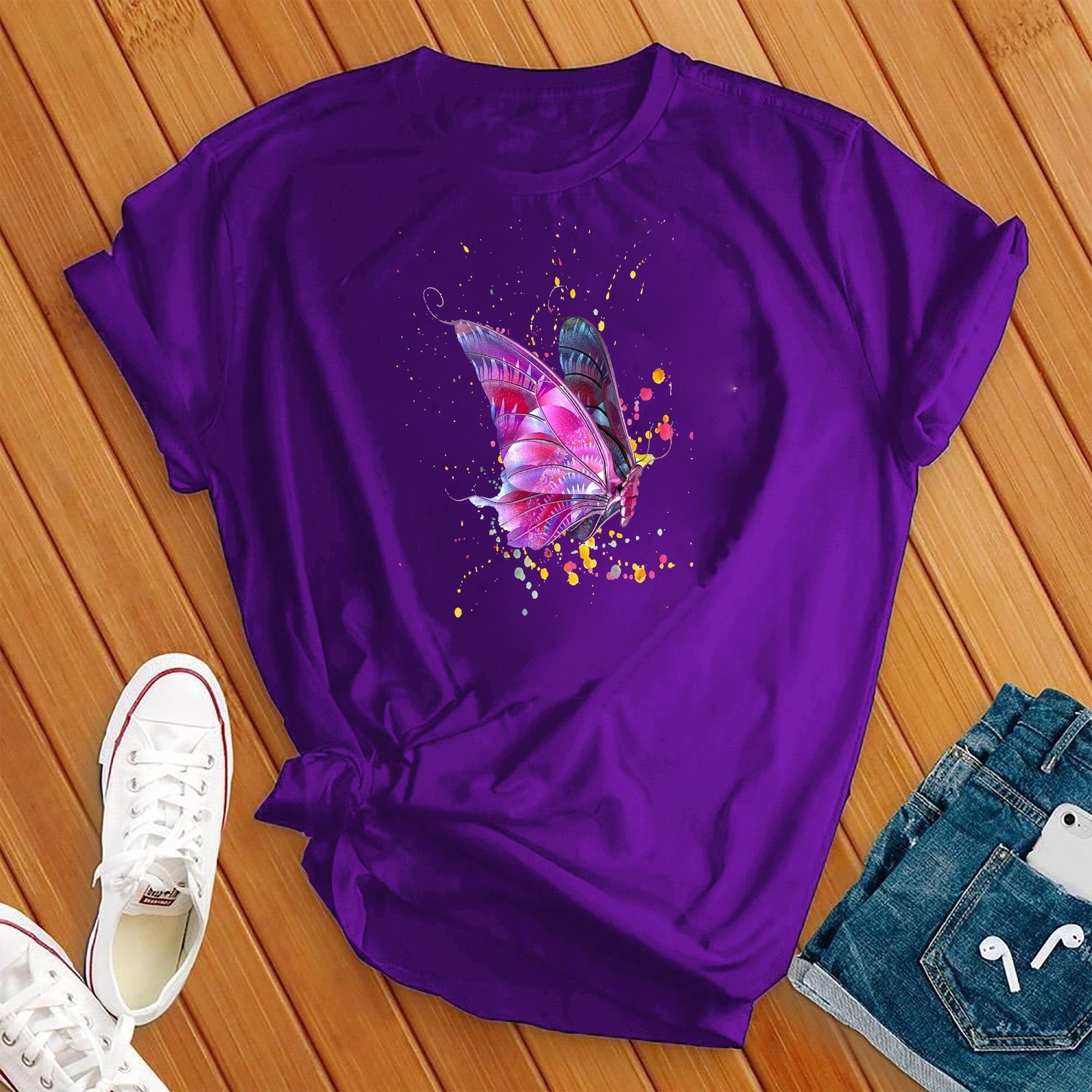 Trippy Butterfly Tee - Love Tees