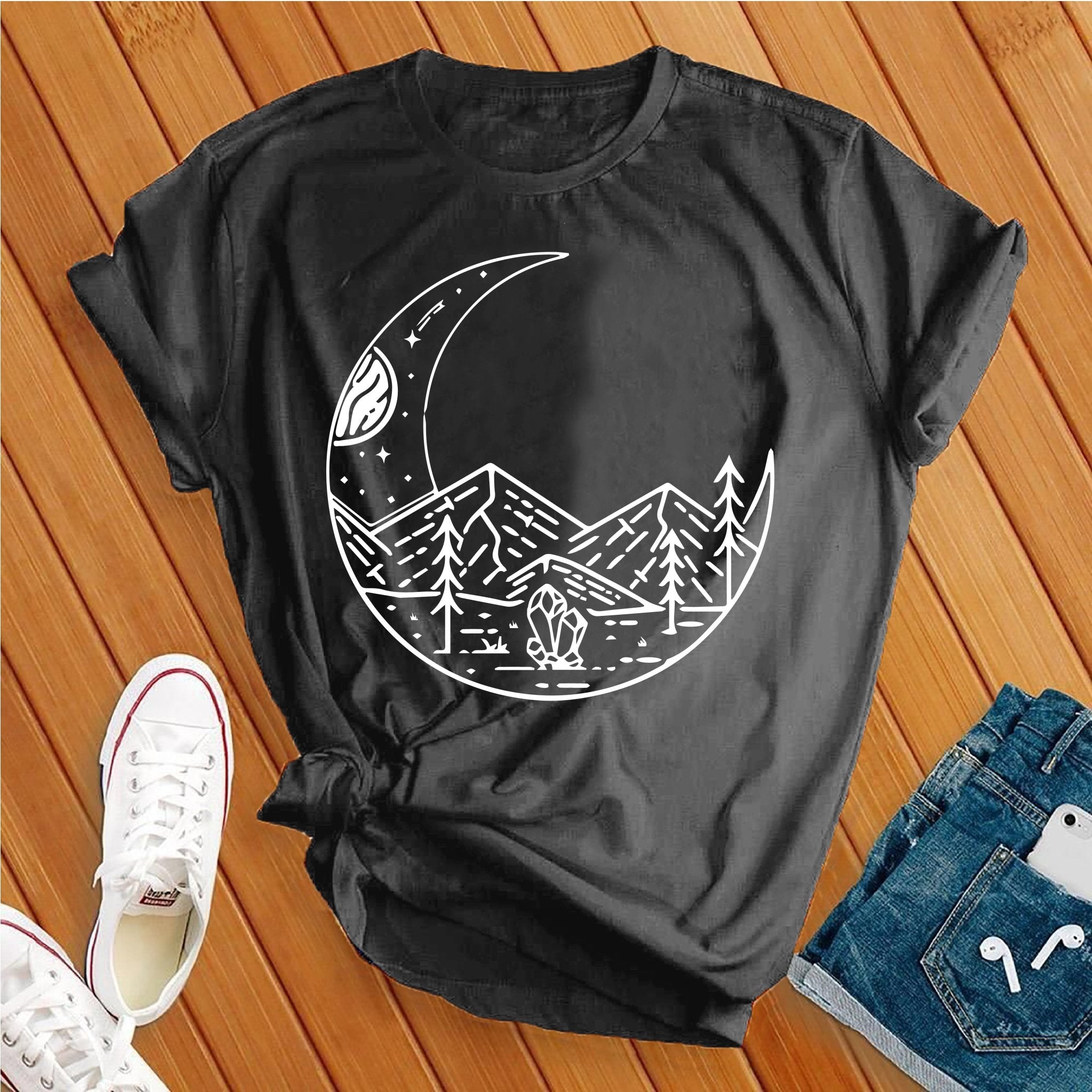 Wanderlust Moon Tee - Love Tees