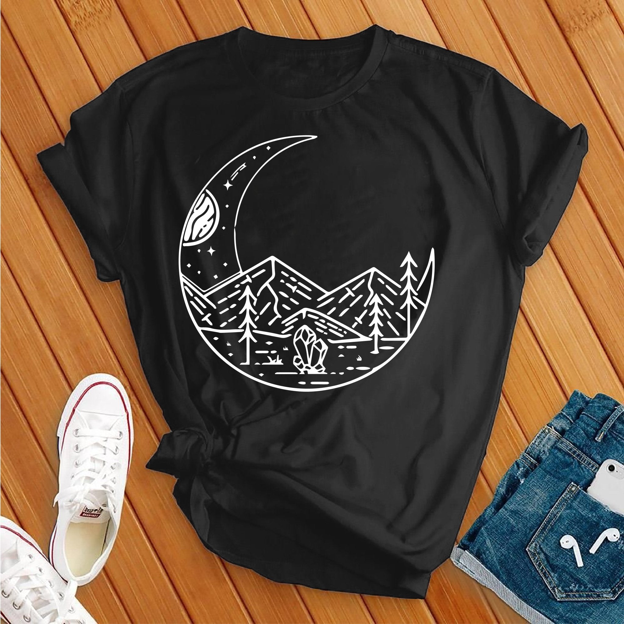 Wanderlust Moon Tee - Love Tees