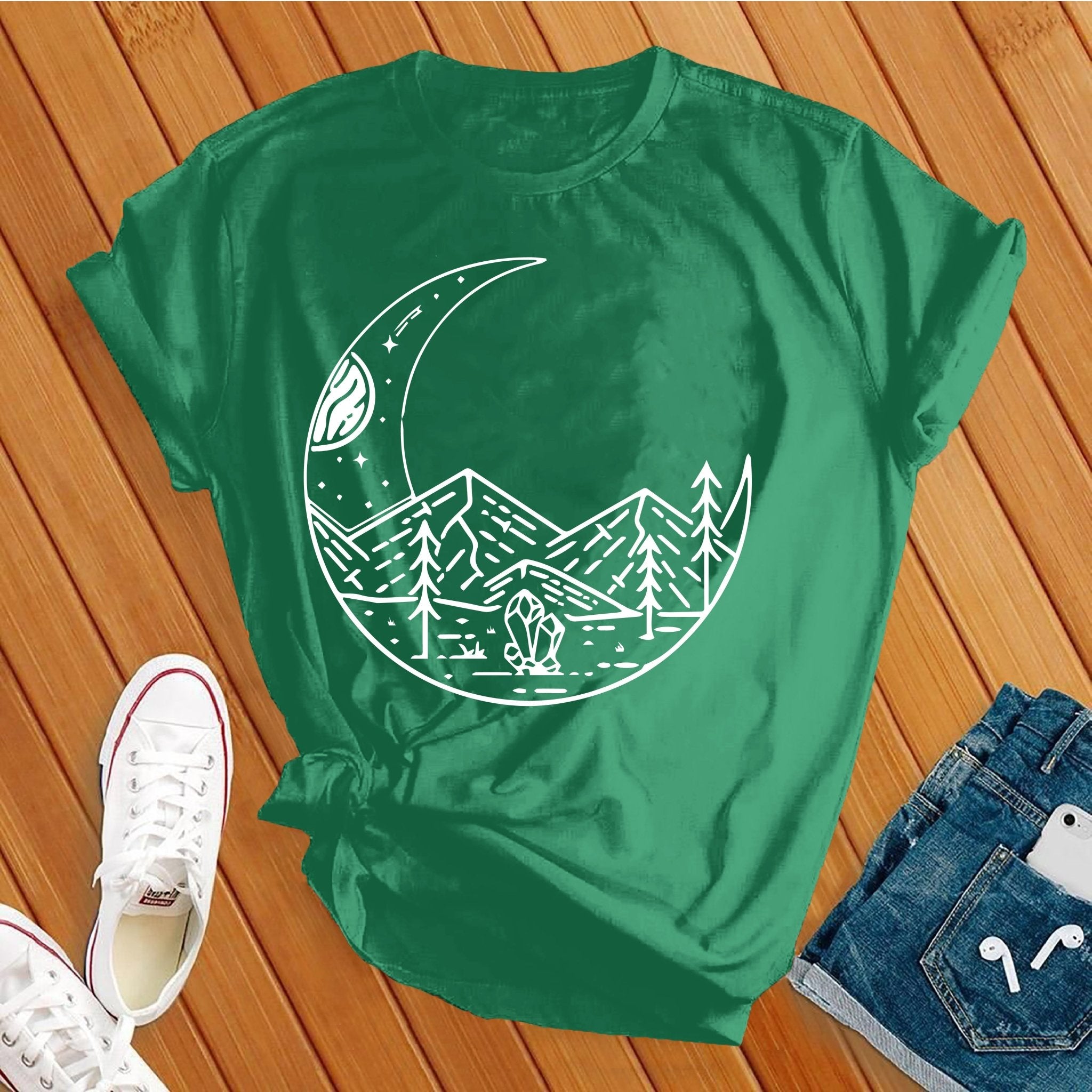 Wanderlust Moon Tee - Love Tees