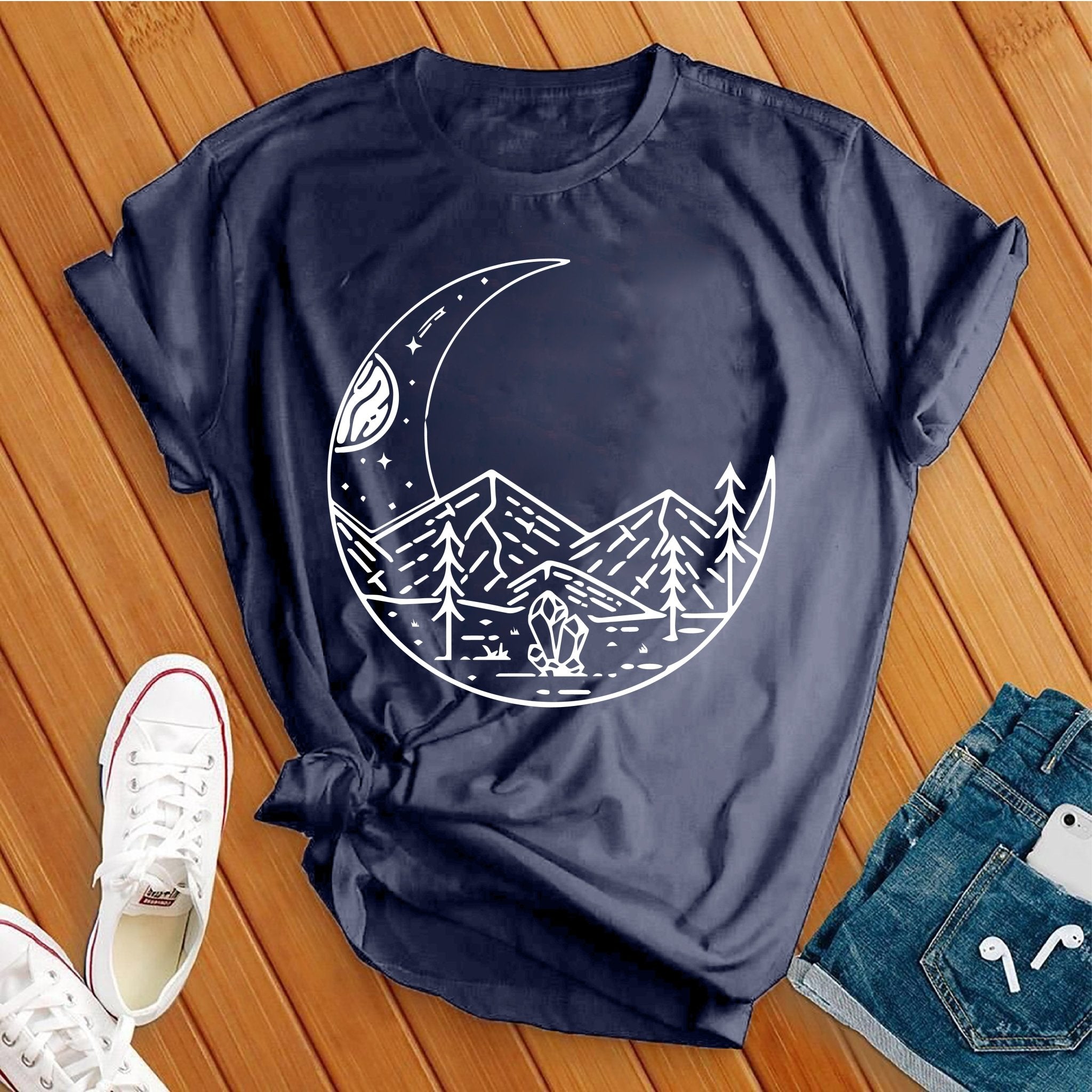 Wanderlust Moon Tee - Love Tees