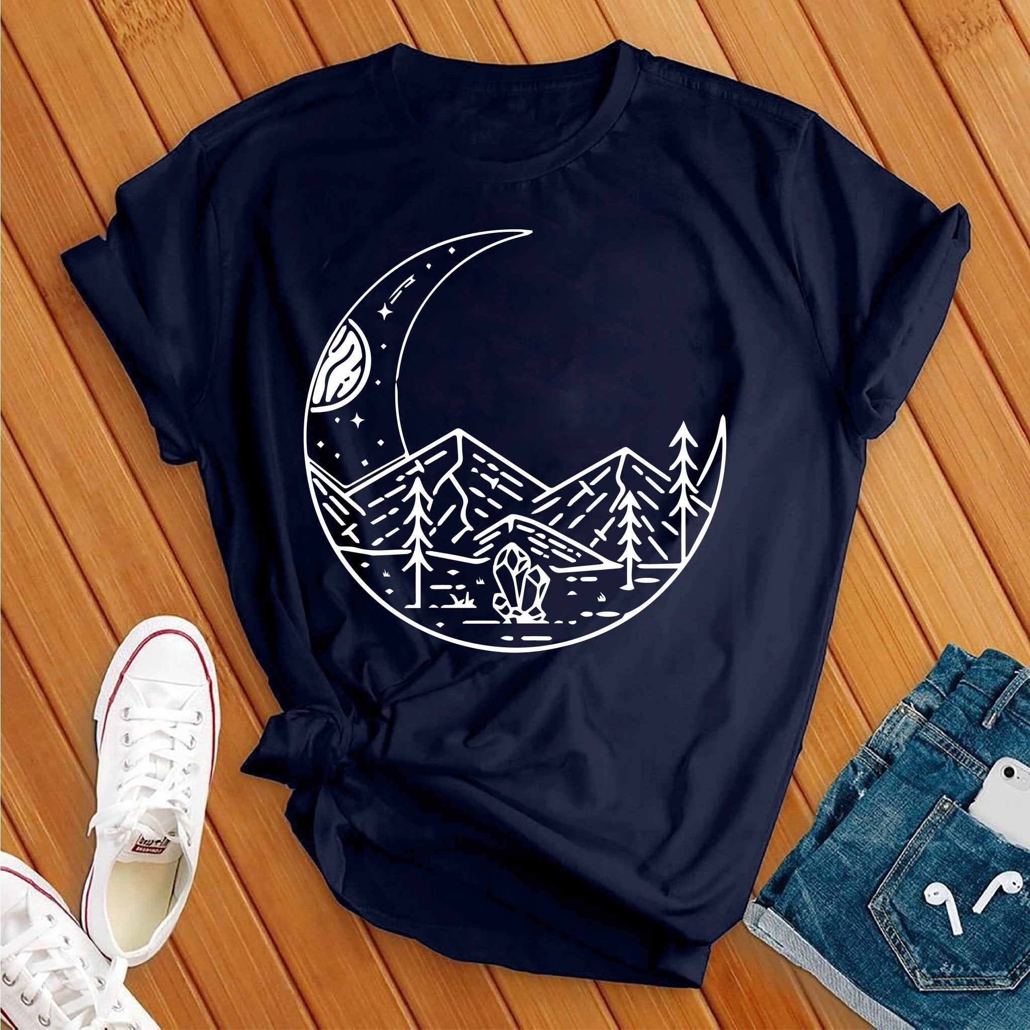 Wanderlust Moon Tee - Love Tees