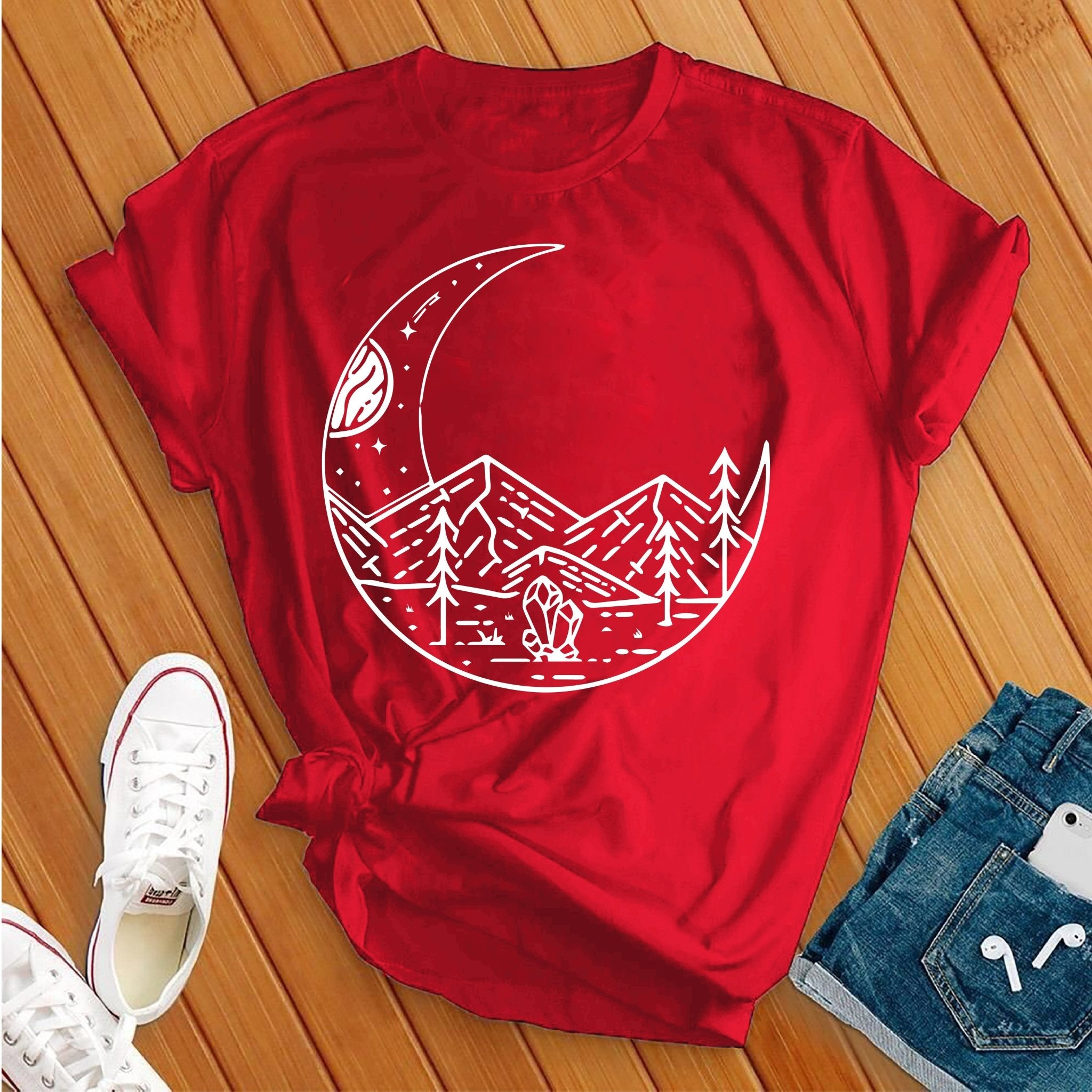 Wanderlust Moon Tee - Love Tees