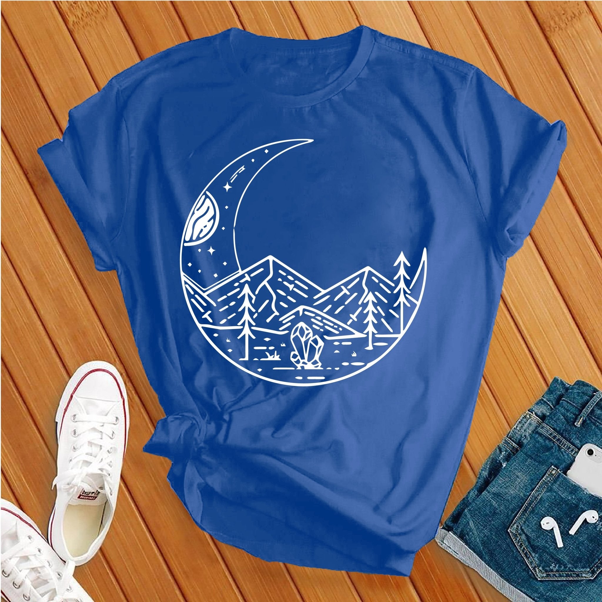 Wanderlust Moon Tee - Love Tees