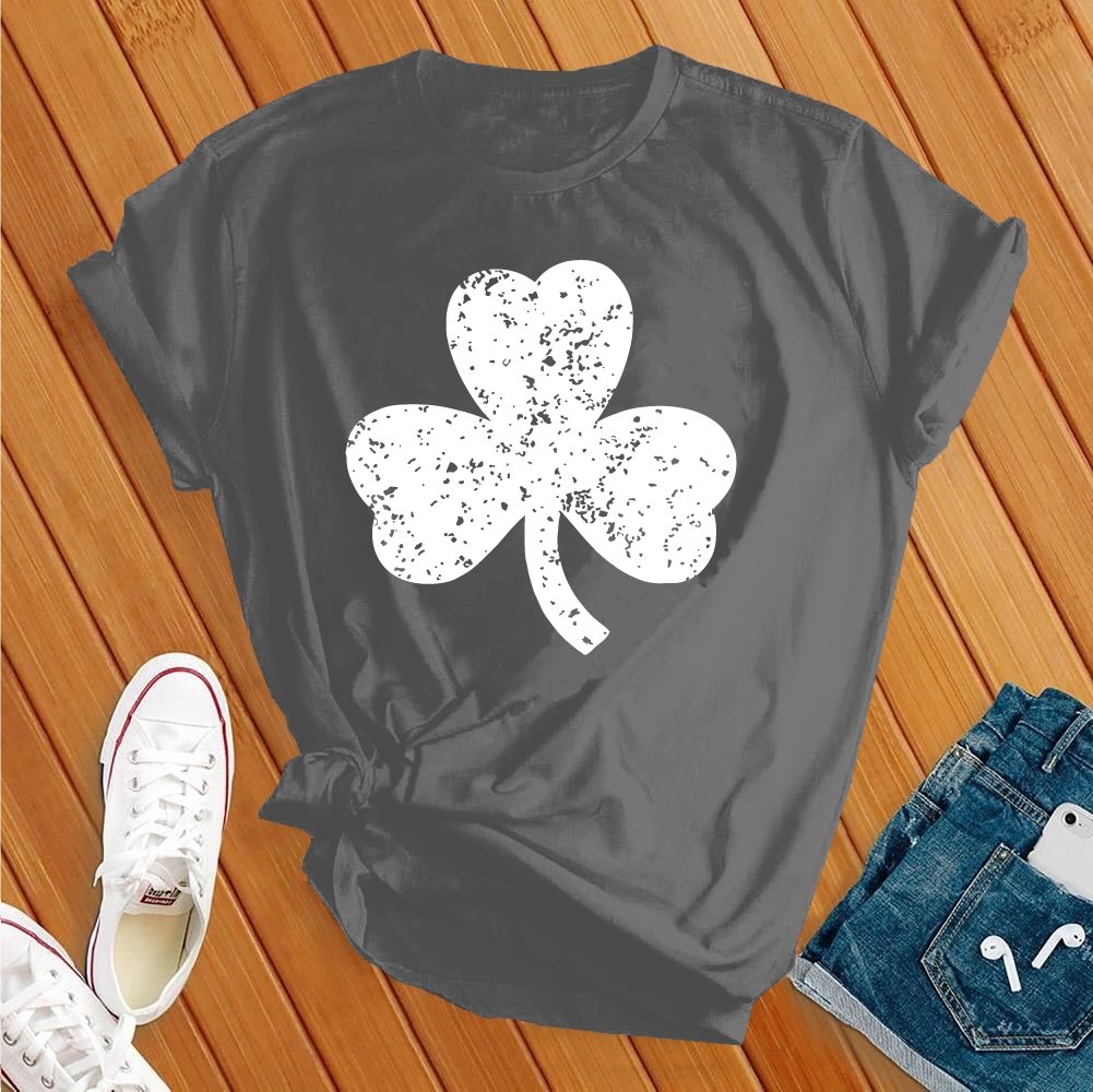 White Shamrock Tee - Love Tees