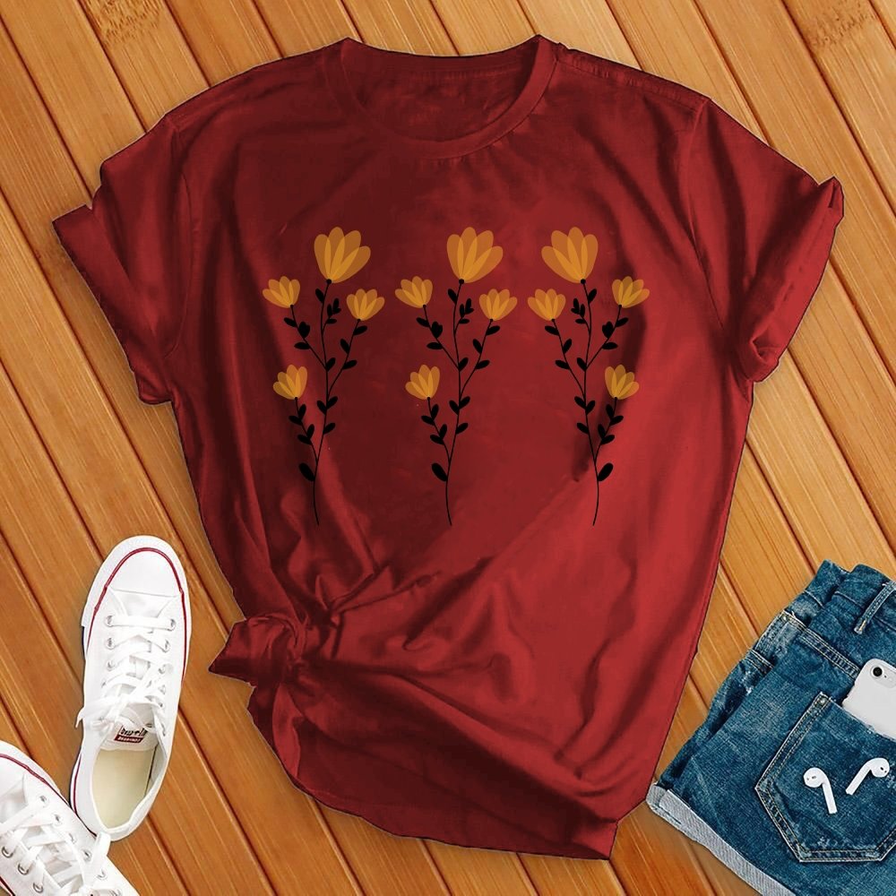 Yellow Flowers Tee - Love Tees