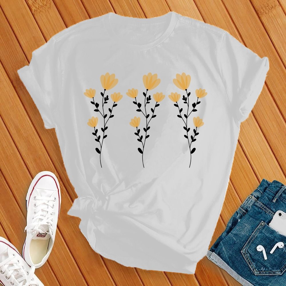 Yellow Flowers Tee - Love Tees