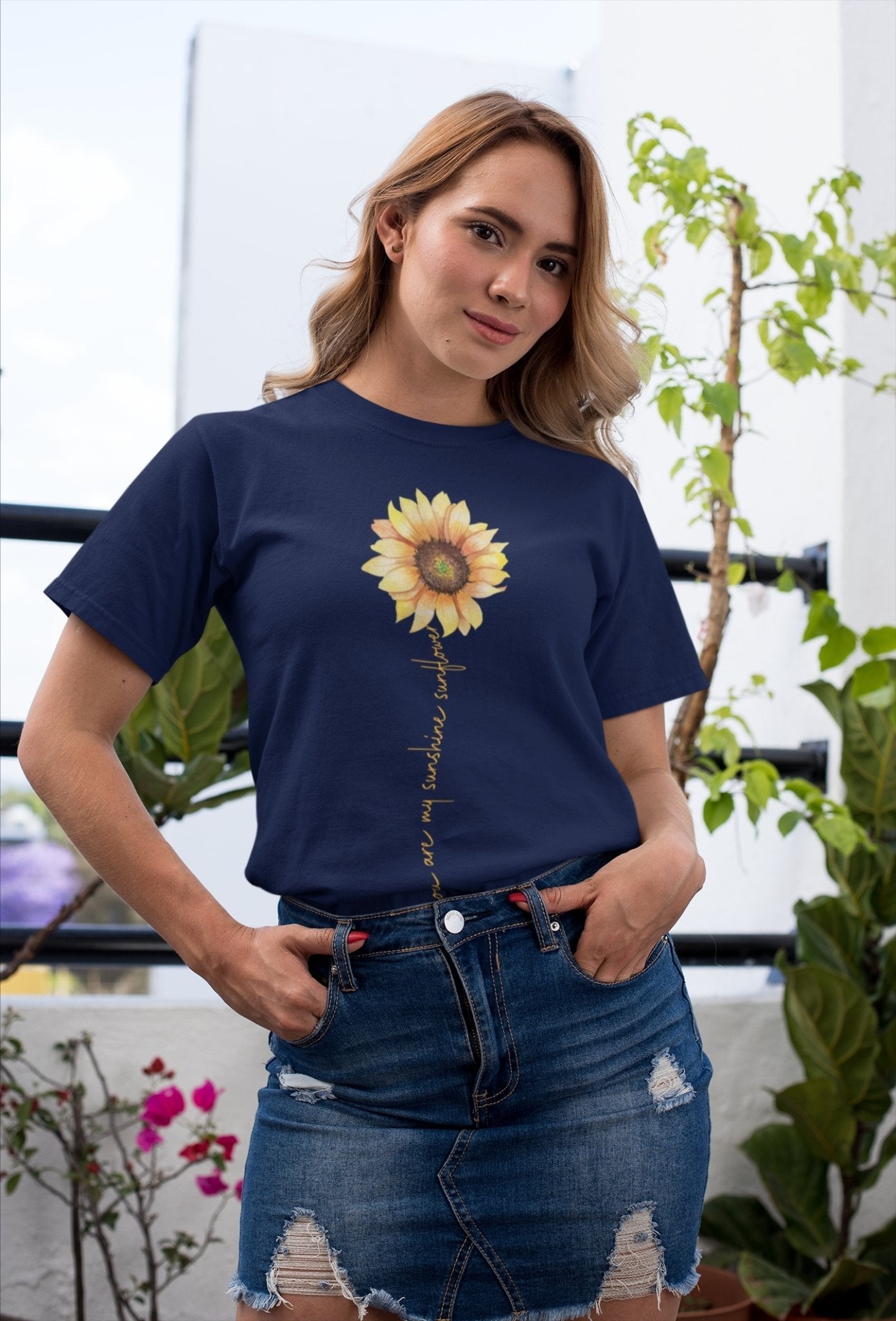 You are My Sunshine Sunflower Tee - Love Tees