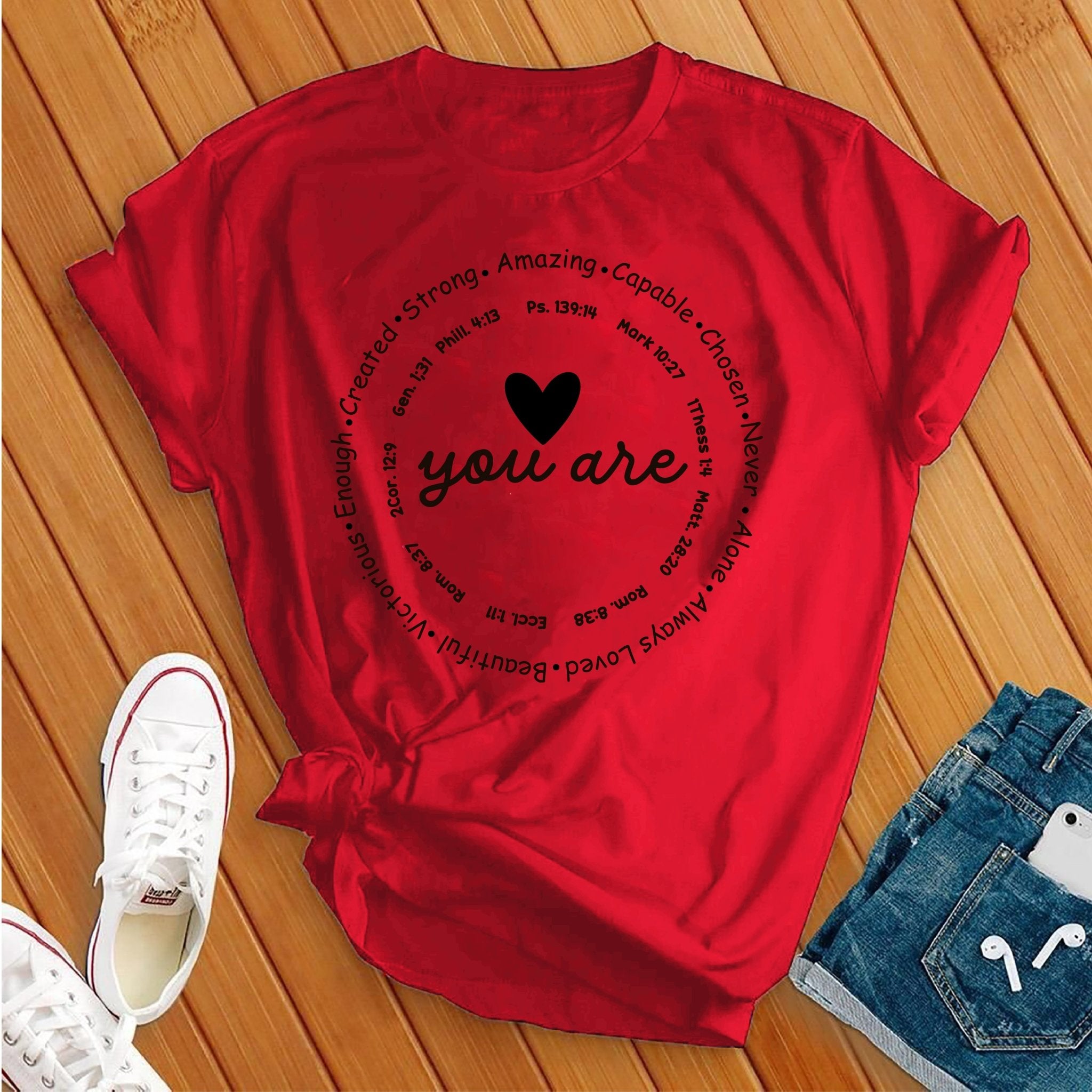 you are Unisex Jersey Short Sleeve Tee - Love Tees